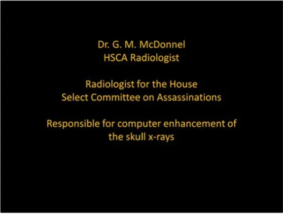 A Review of the JFK Cranial x-Rays and Photographs