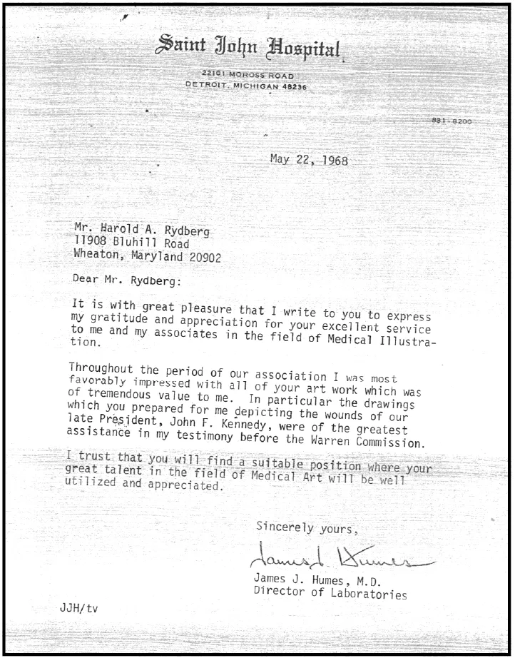 Humes Letter